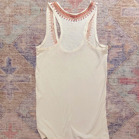 EUC J Crew Beaded and Embroidered Tank Top - Picture 4 of 5